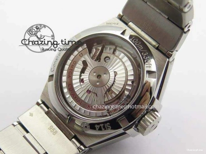 0515 Constellation 28mm V6F Best Edition SS Blue Dial On SS Bracelet A MultiPurpose 8201